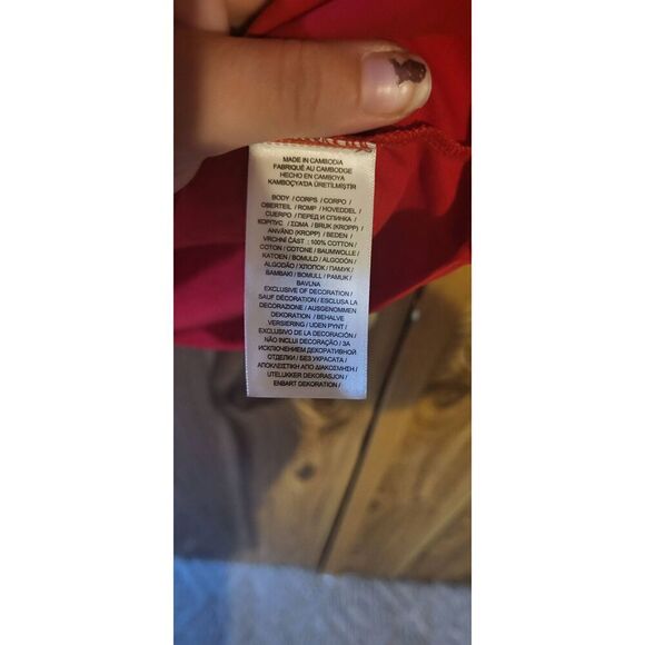 NWOT POLO Ralph Lauren red crew neck short-sleeve tee - Picture 4 of 5